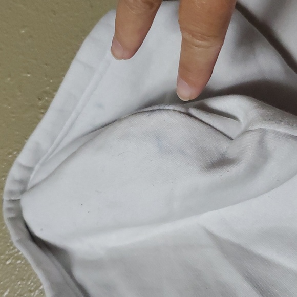 Disneyland Resort 2017 Sz Large Zip Up Hoodie White Stretch Cotton Mickey Mouse - Picture 7 of 16